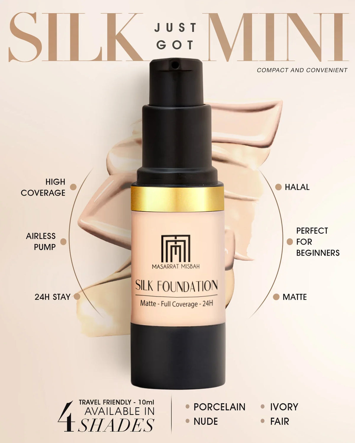 SILK FOUNDATION - MINI